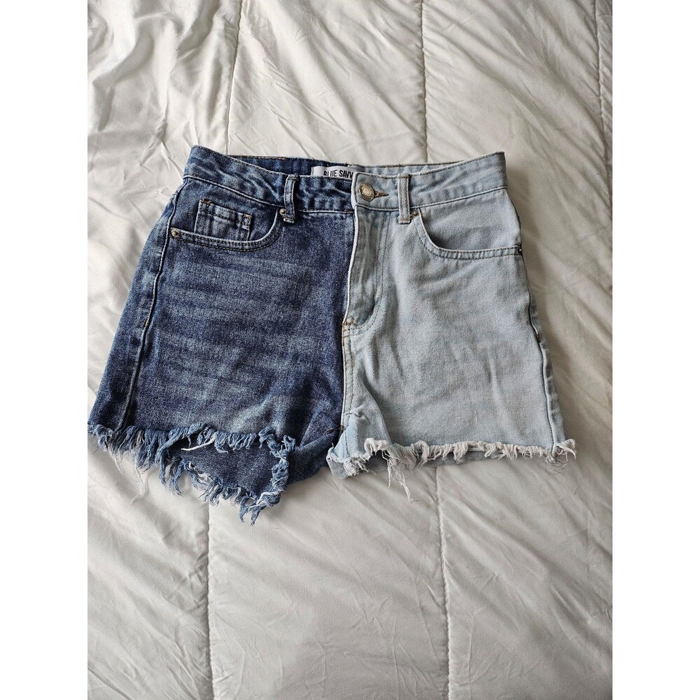 Blue savy jean shorts